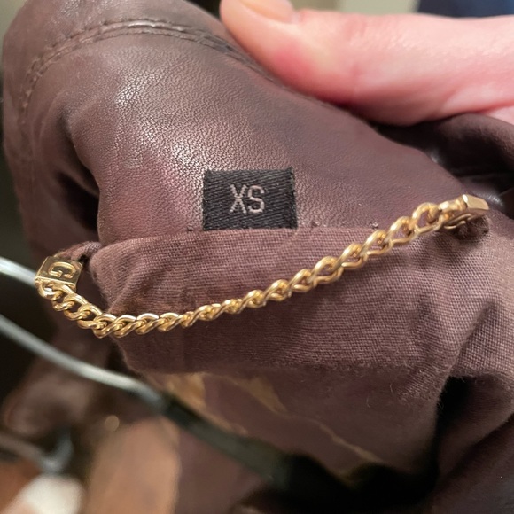 Genuine Leather Brown Moto Jacket - Picture 2 of 10